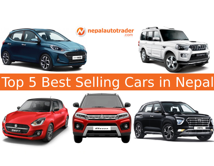 Top 5 Best Selling Cars in Nepal